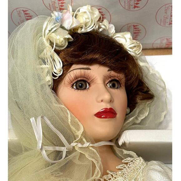 Show-Stoppers Family Portrait "Joy" by Florence Maranuk 21" Porcelain Doll-NEW - Picture 1 of 10